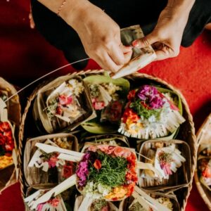 Balinese Offering & Purification Ceremony at Tirta Empul